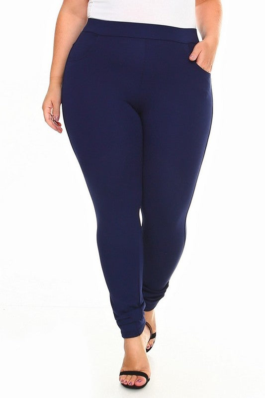 My Perfect Ponte Pants in Navy