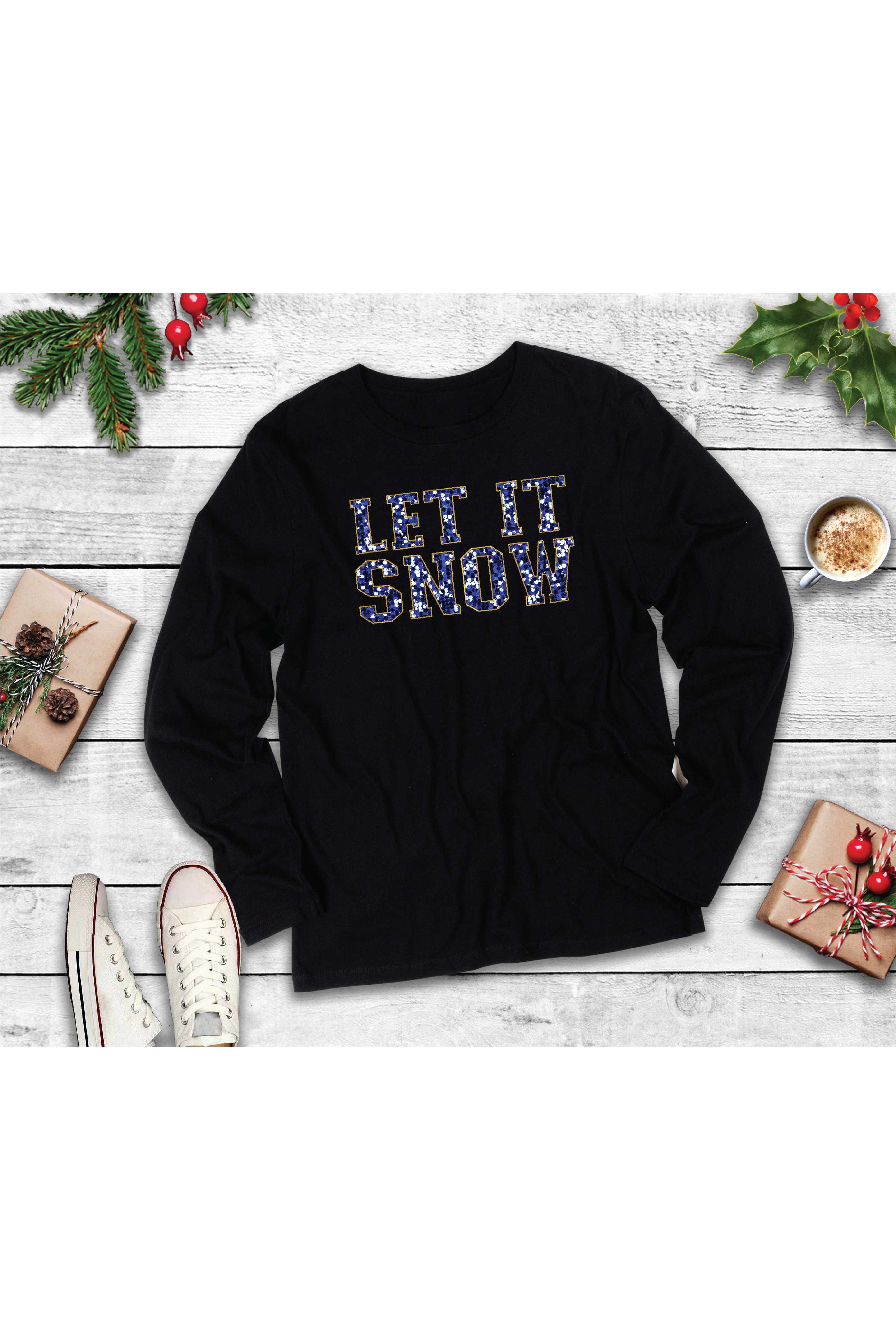 Let it Snow Long Sleeve Tee