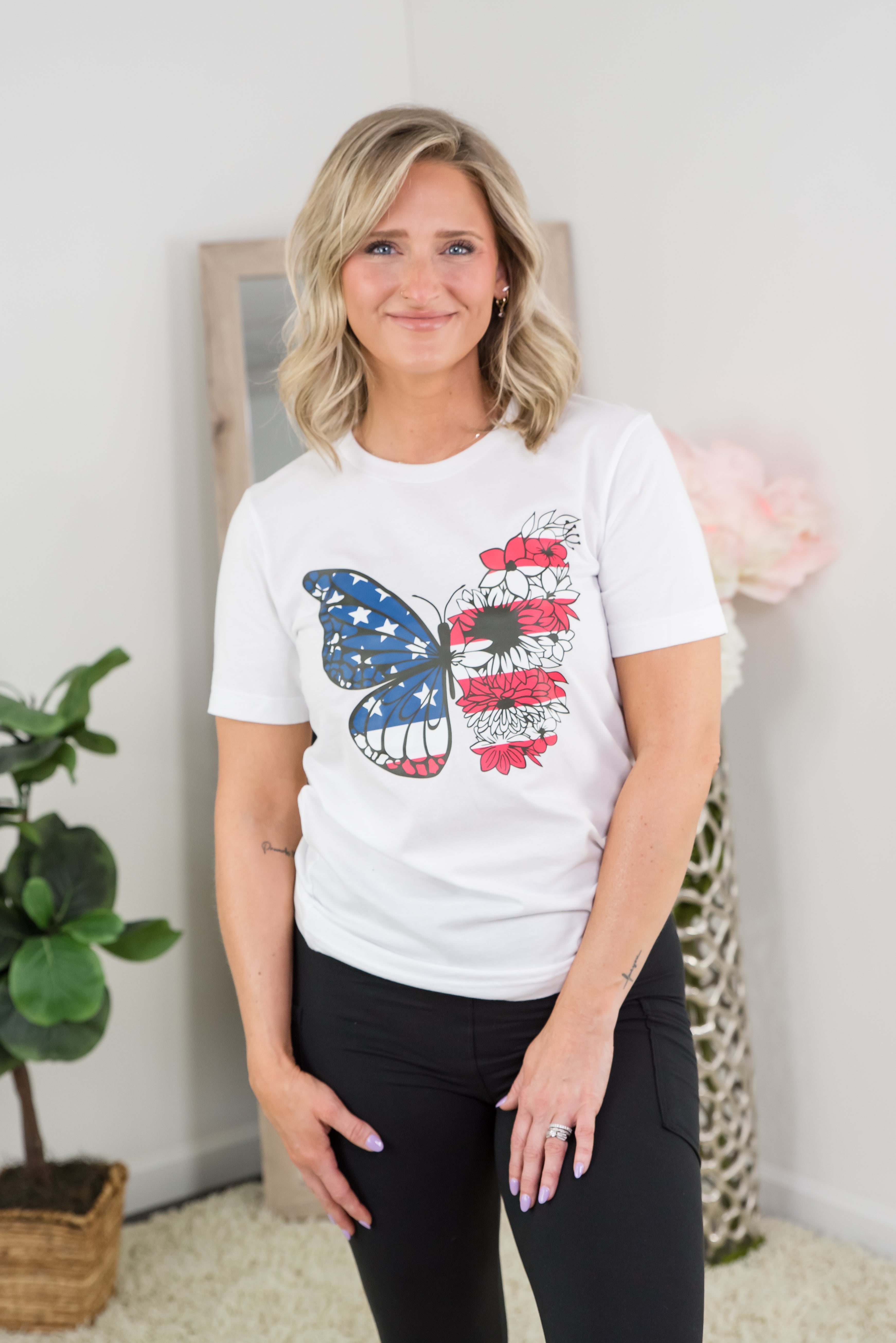 American Butterfly Tee