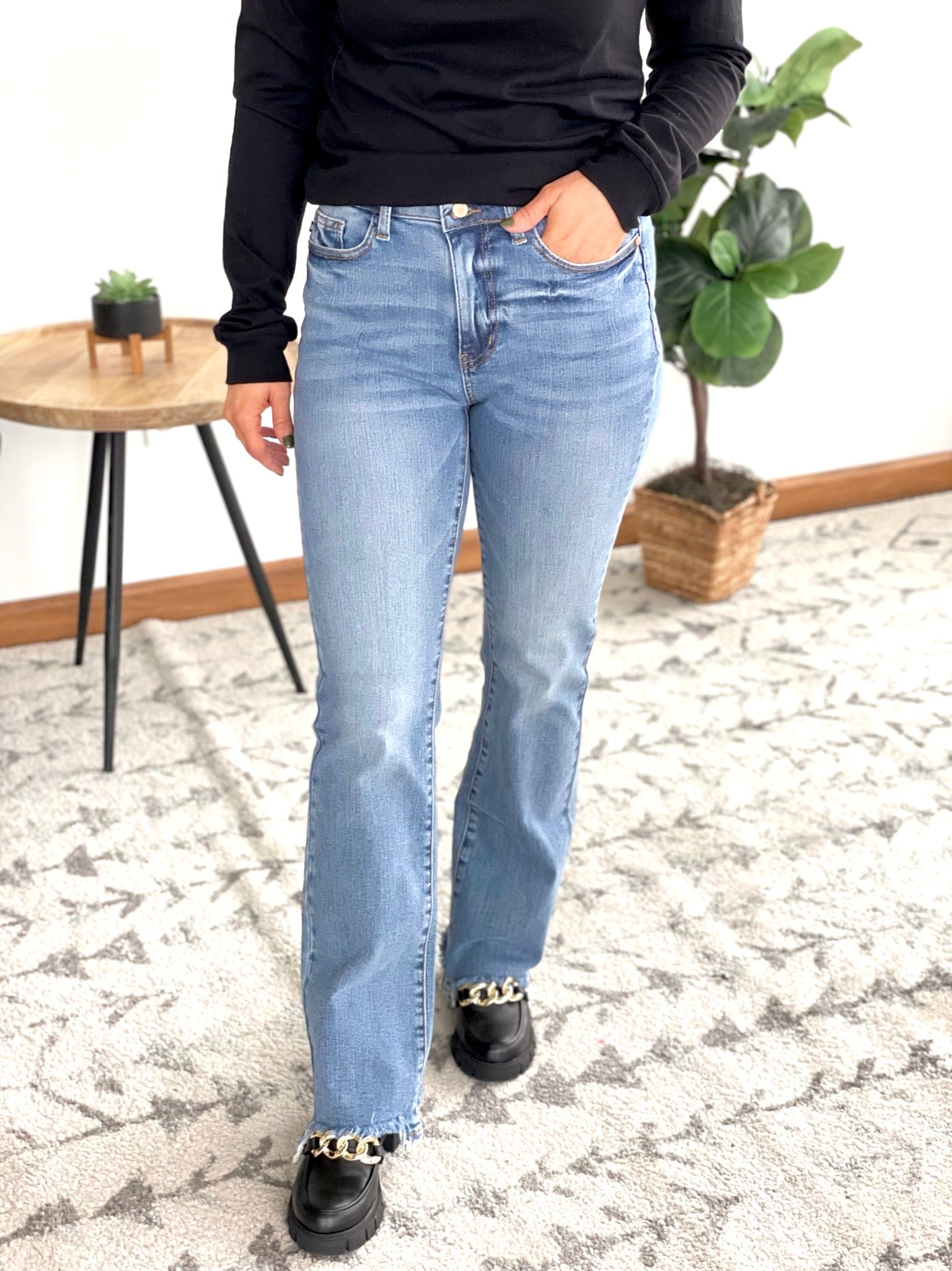 Double Take Bootcut Judy Blue Jeans