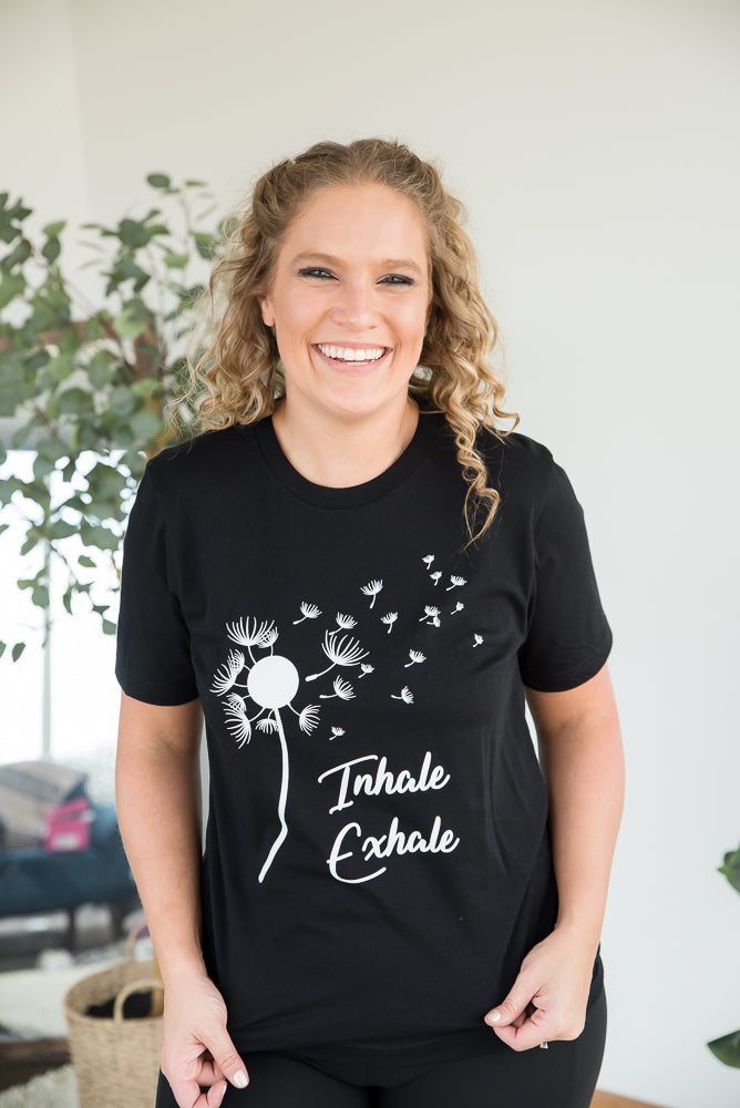 Inhale Exhale Graphic Tee