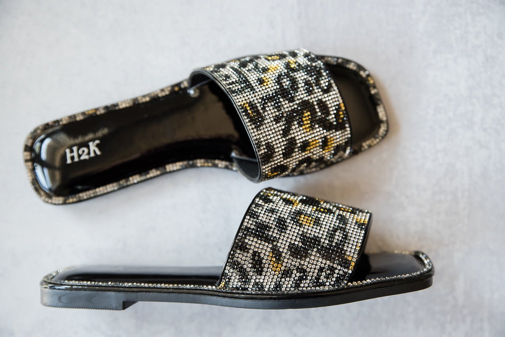 Summer Sandals in Leopard