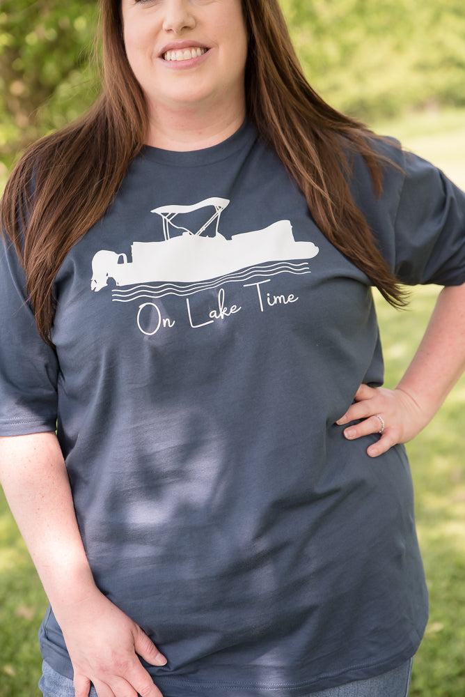 On Lake Time Graphic Tee