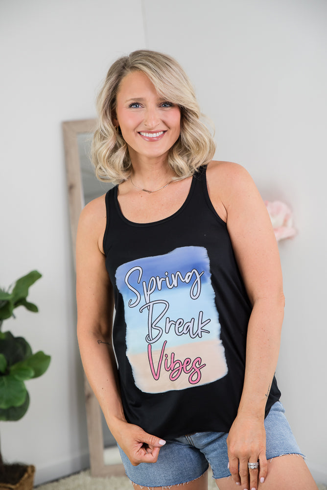 Spring Break Vibes Tank Top