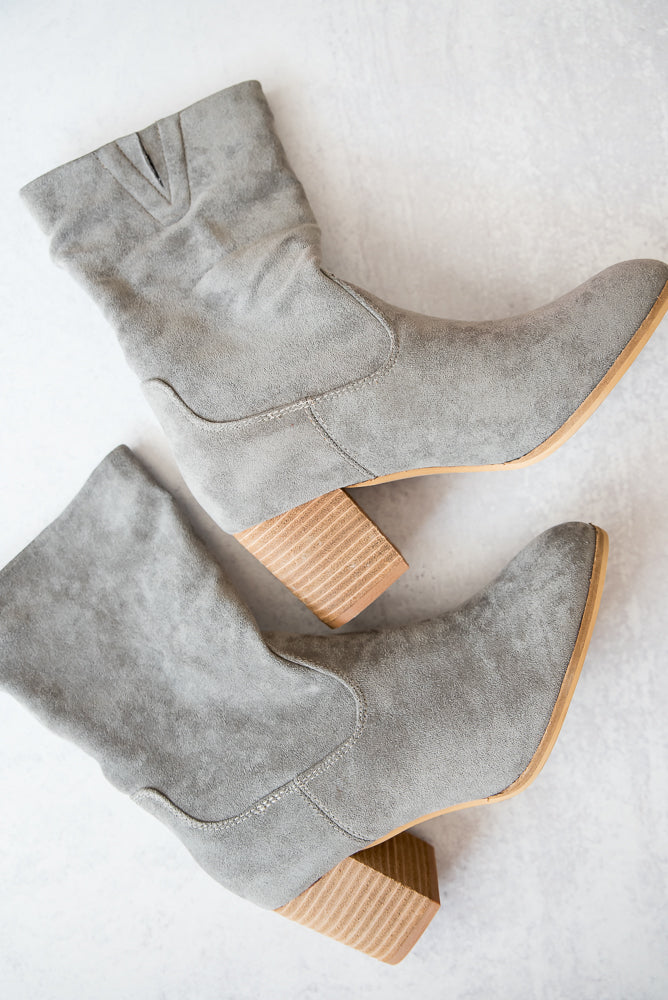 Wicked Boots in Grey