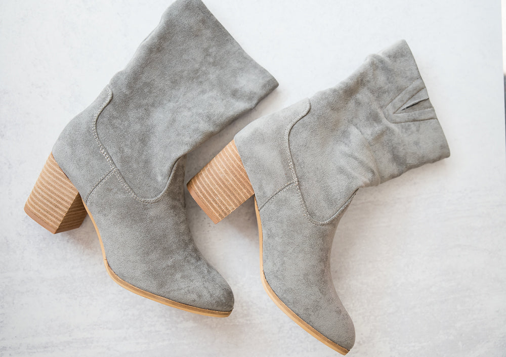 Wicked Boots in Grey