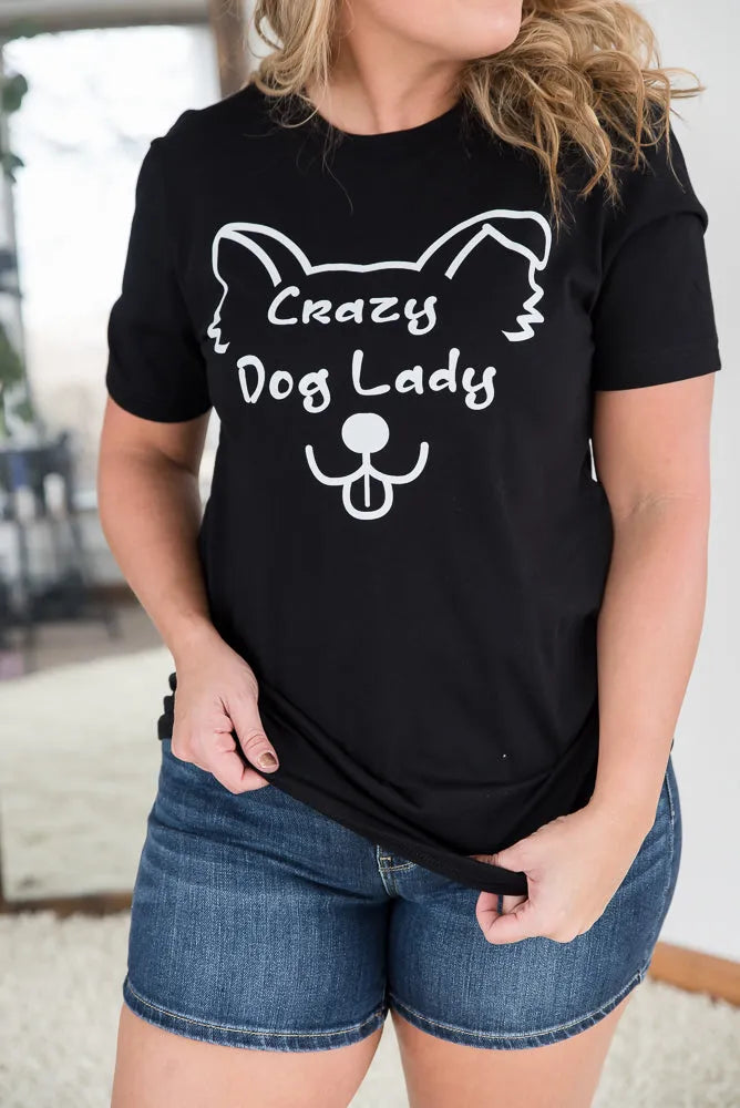 Crazy Dog Lady Graphic Tee