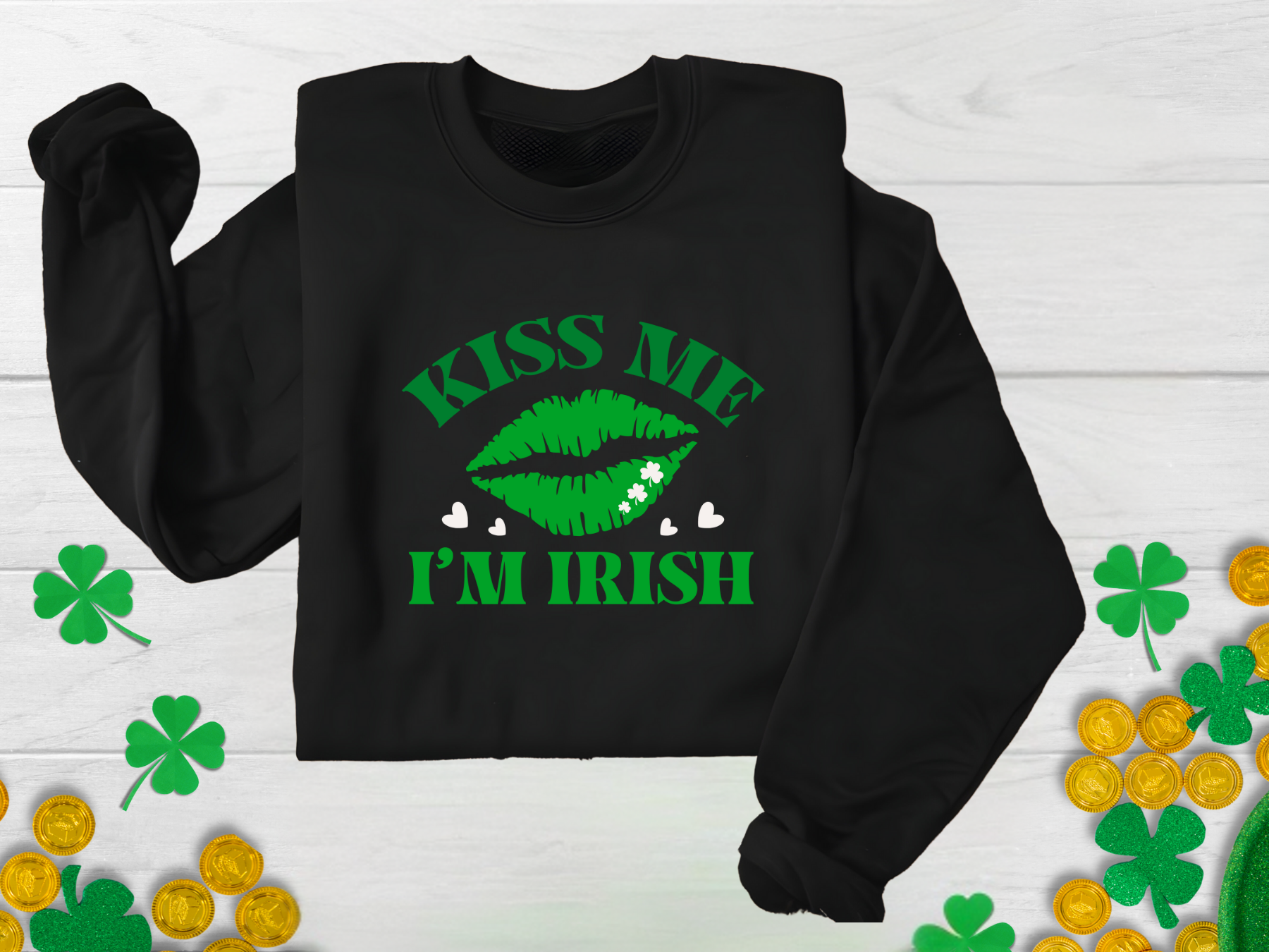 Kiss Me I'm Irish Crewneck