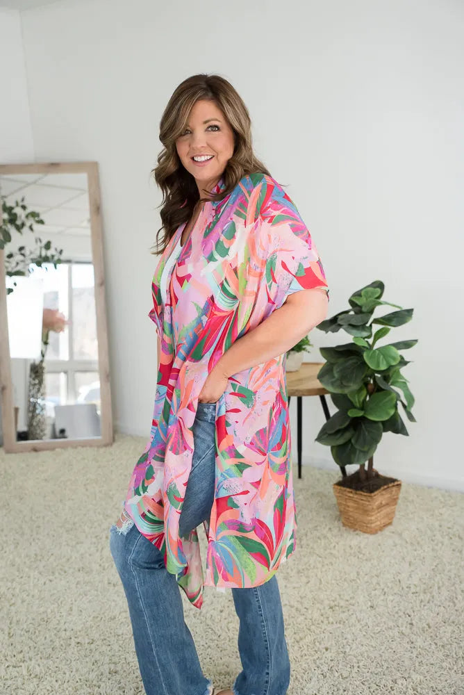 On the Fast Track Kimono