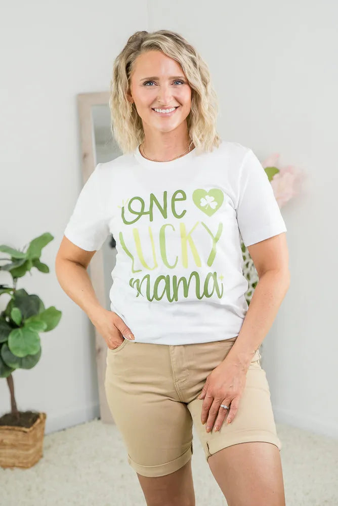 One Lucky Mama Tee