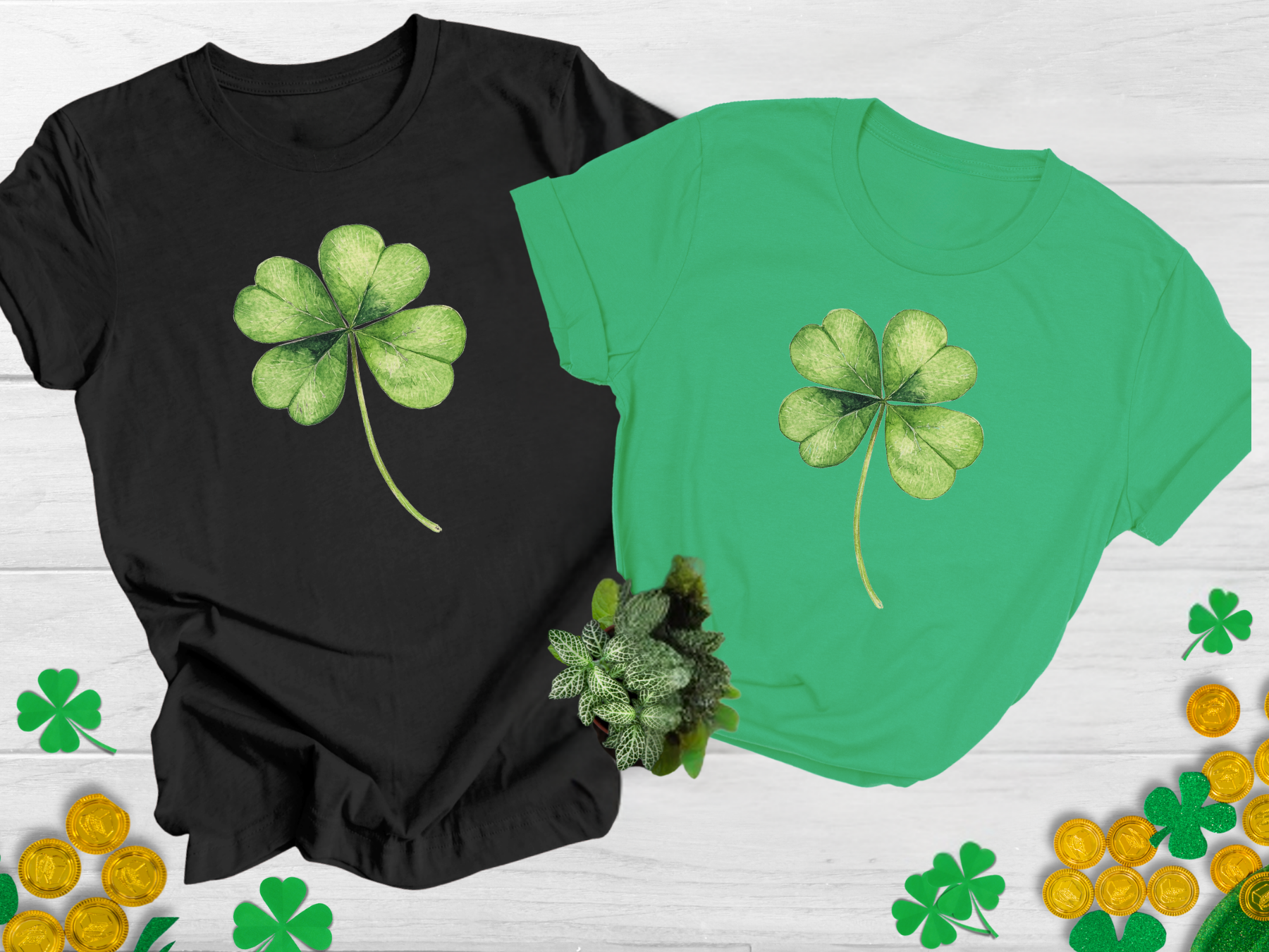 Simply Shamrock Graphic Tee