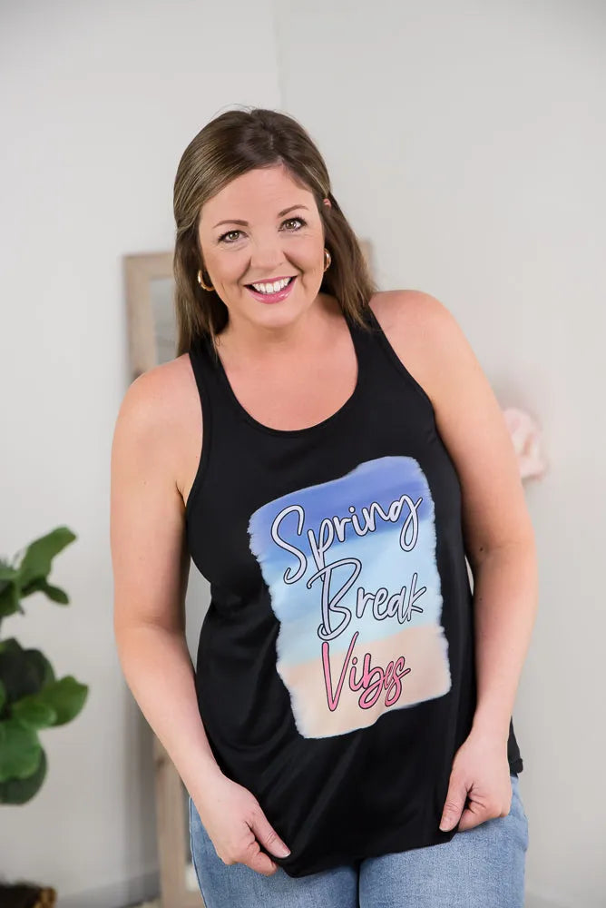 Spring Break Vibes Tank Top