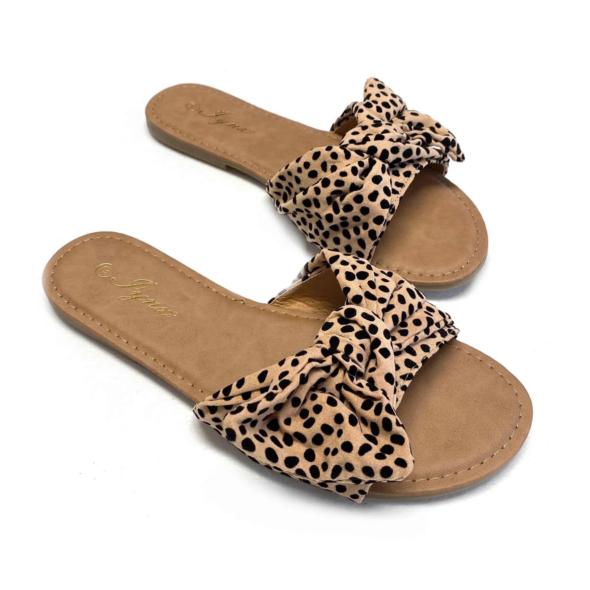 Why Knot Sandal in Cheetah