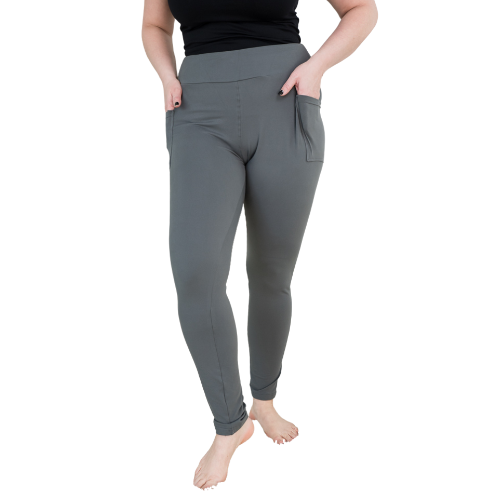 My Luxe Leggings in Charcoal