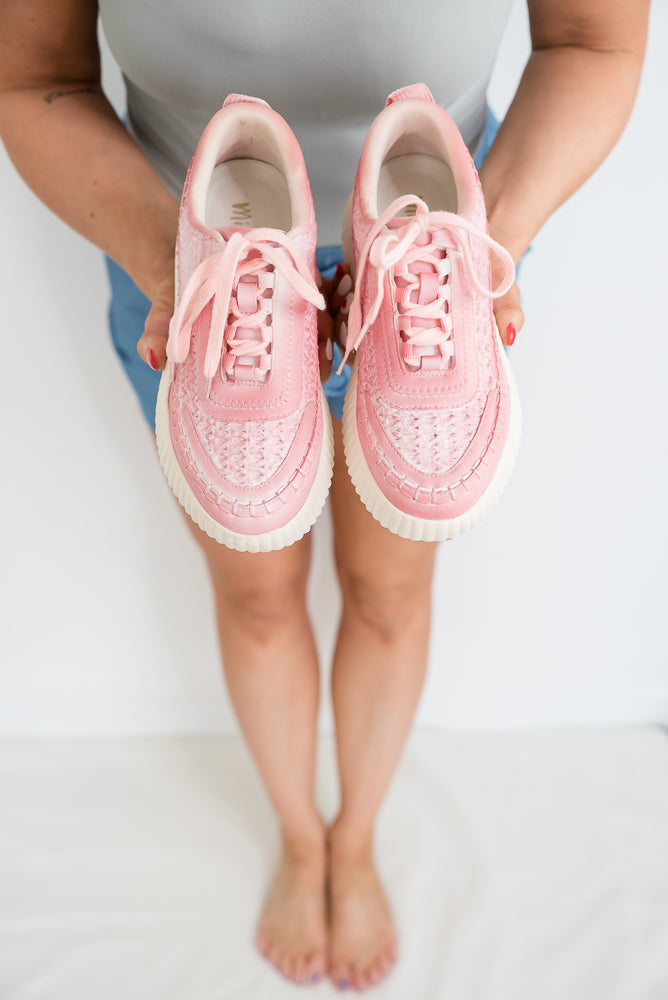 Dolea Sneakers in Hot Pink